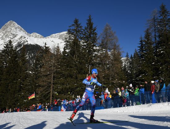 Italy Biathlon World Cup Sprint Men 
