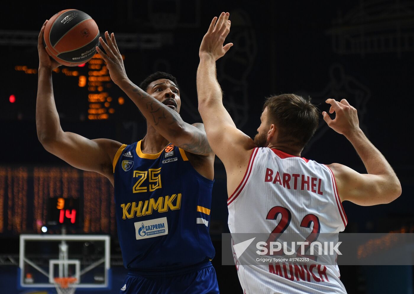 Russia Basketball Euroleague Khimki - Bayern