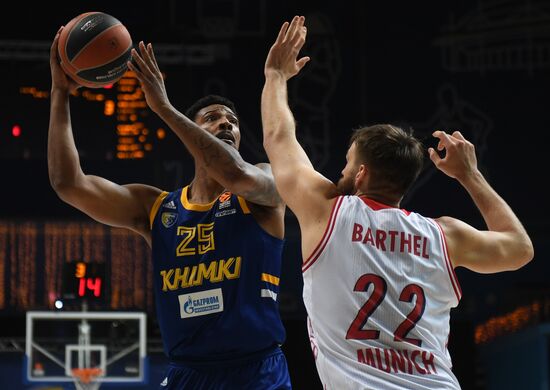 Russia Basketball Euroleague Khimki - Bayern