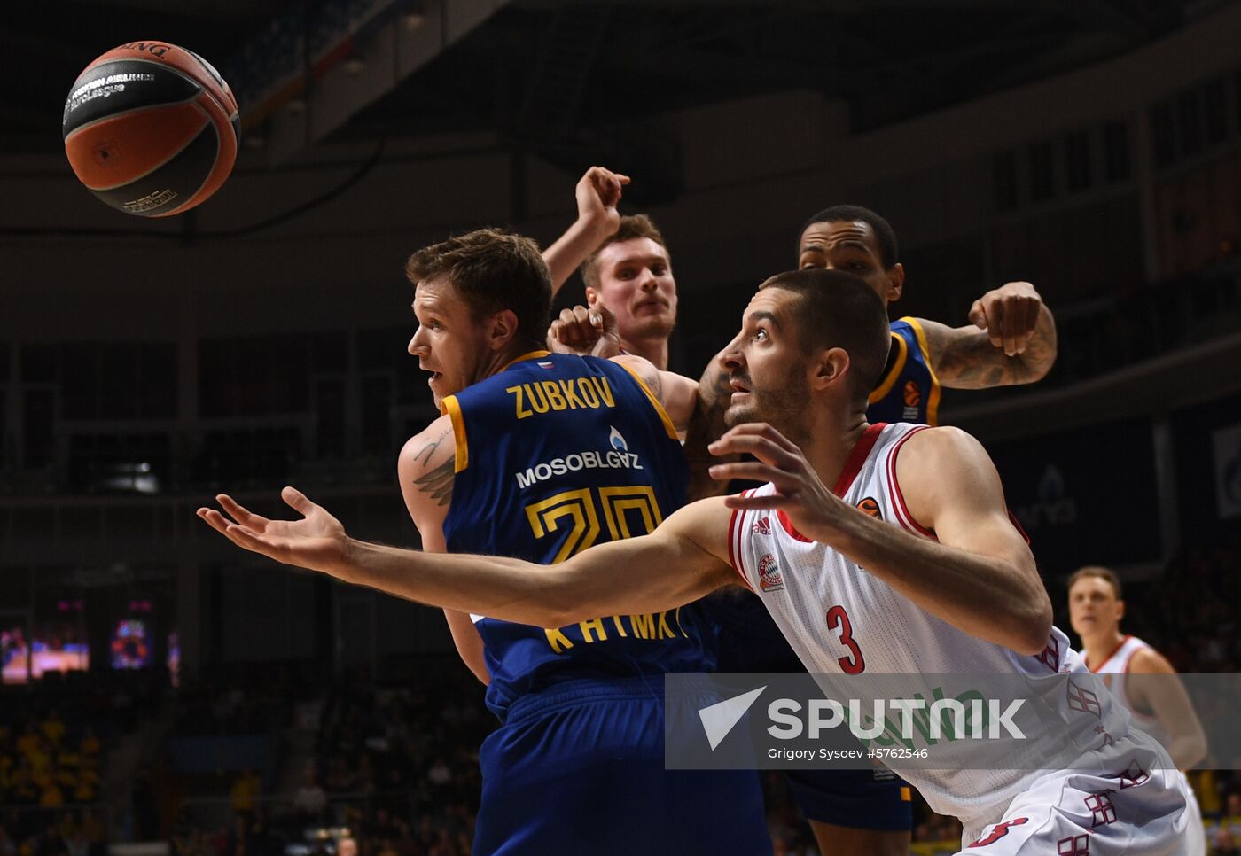 Russia Basketball Euroleague Khimki - Bayern