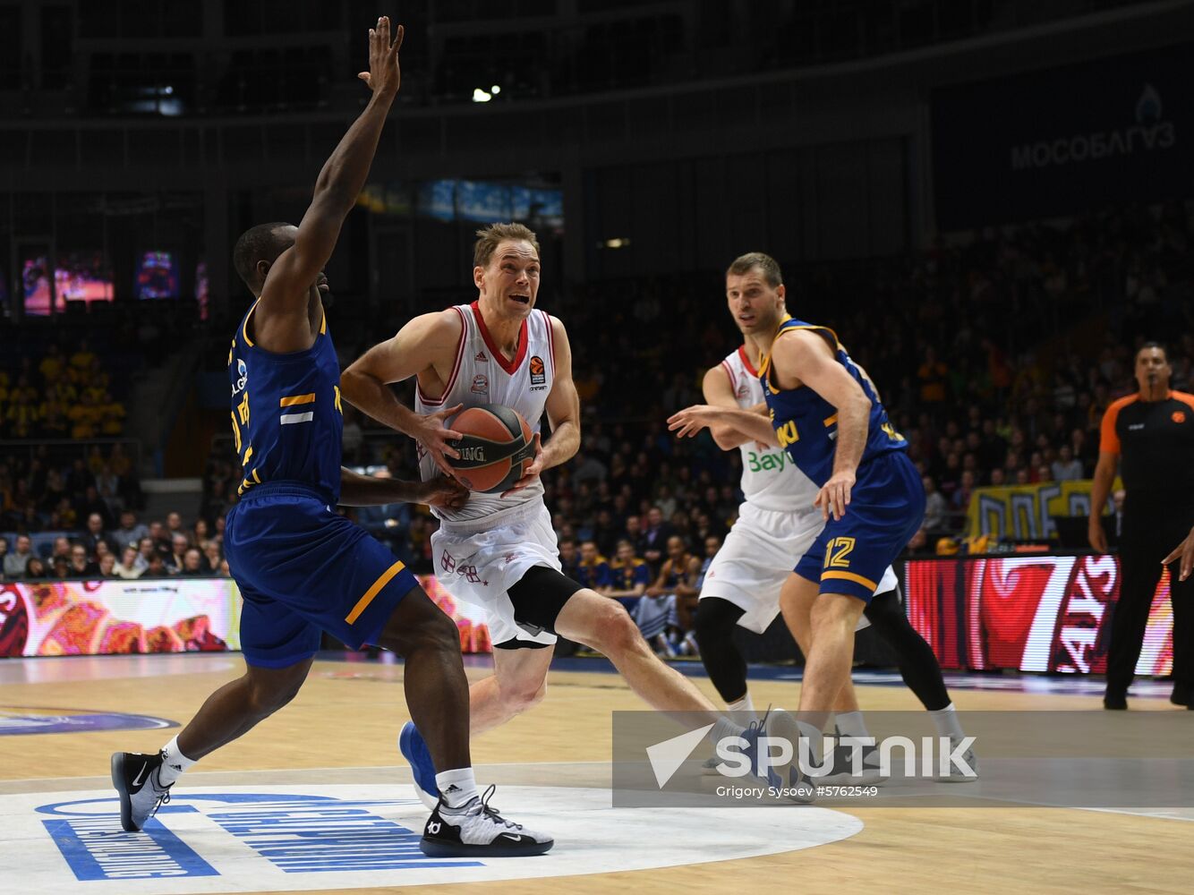 Russia Basketball Euroleague Khimki - Bayern