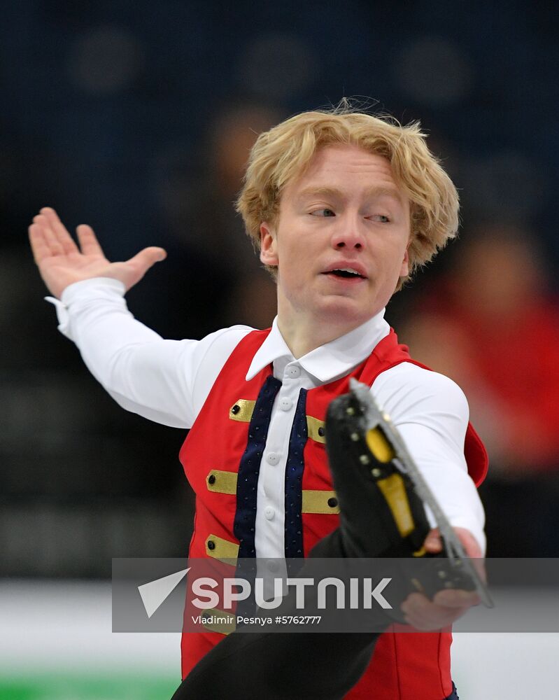 Belarus European Figure Skating Championships Men