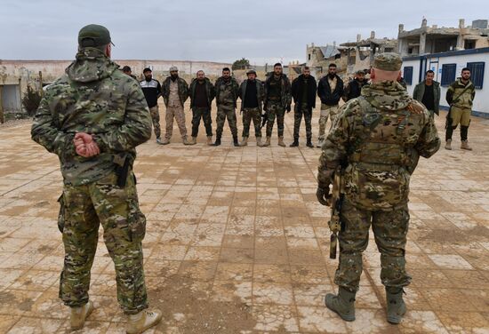 Syria Army Training