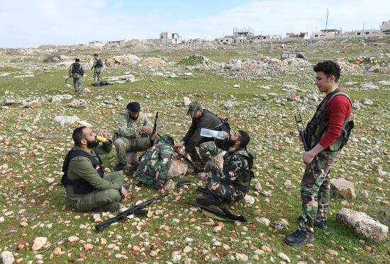 Syria Army Training