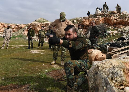 Syria Army Training