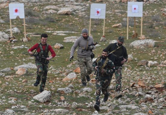 Syria Army Training