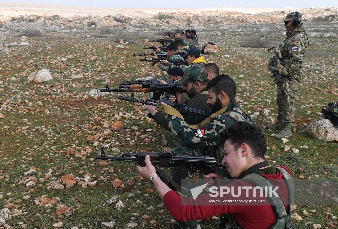 Syria Army Training