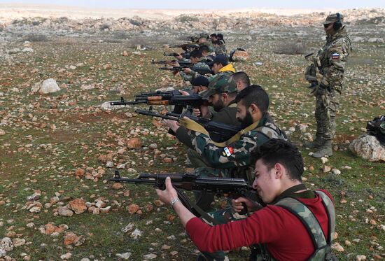 Syria Army Training