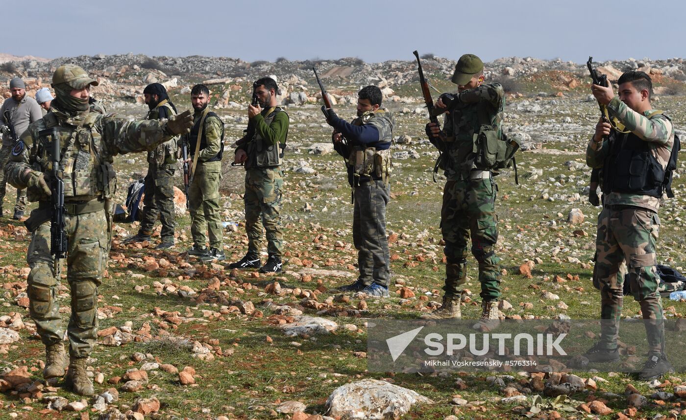 Syria Army Training