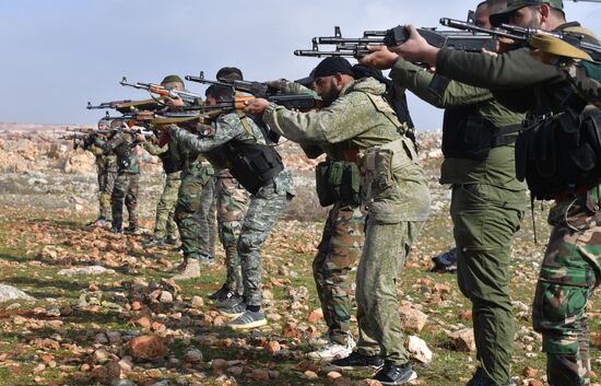 Syria Army Training
