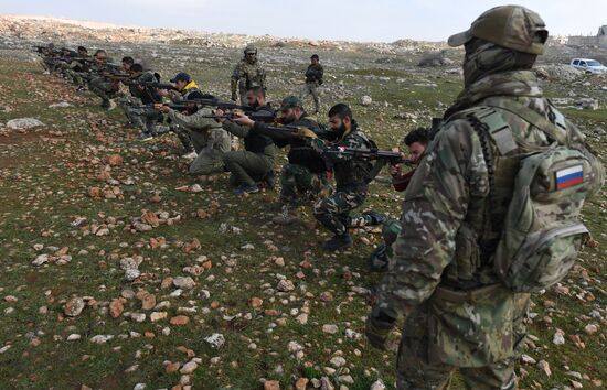 Syria Army Training