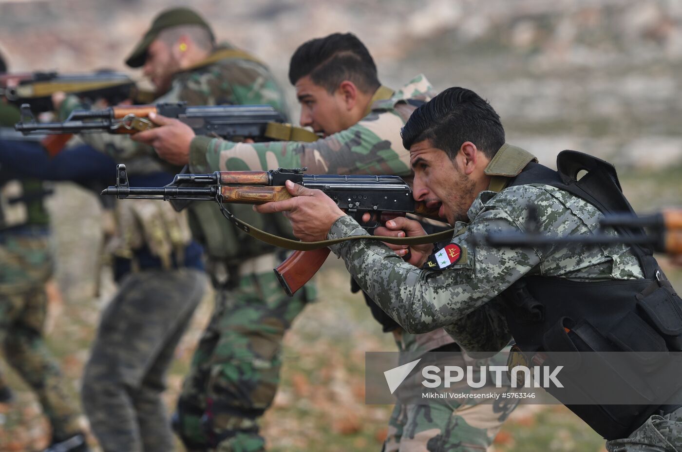 Syria Army Training