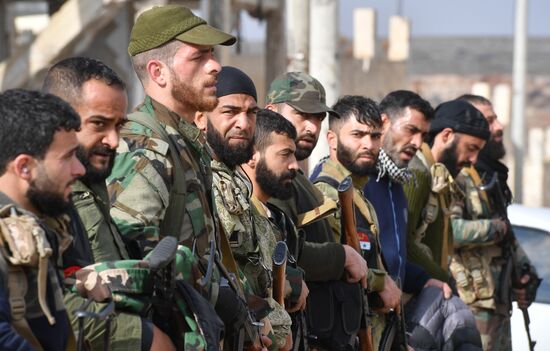 Syria Army Training