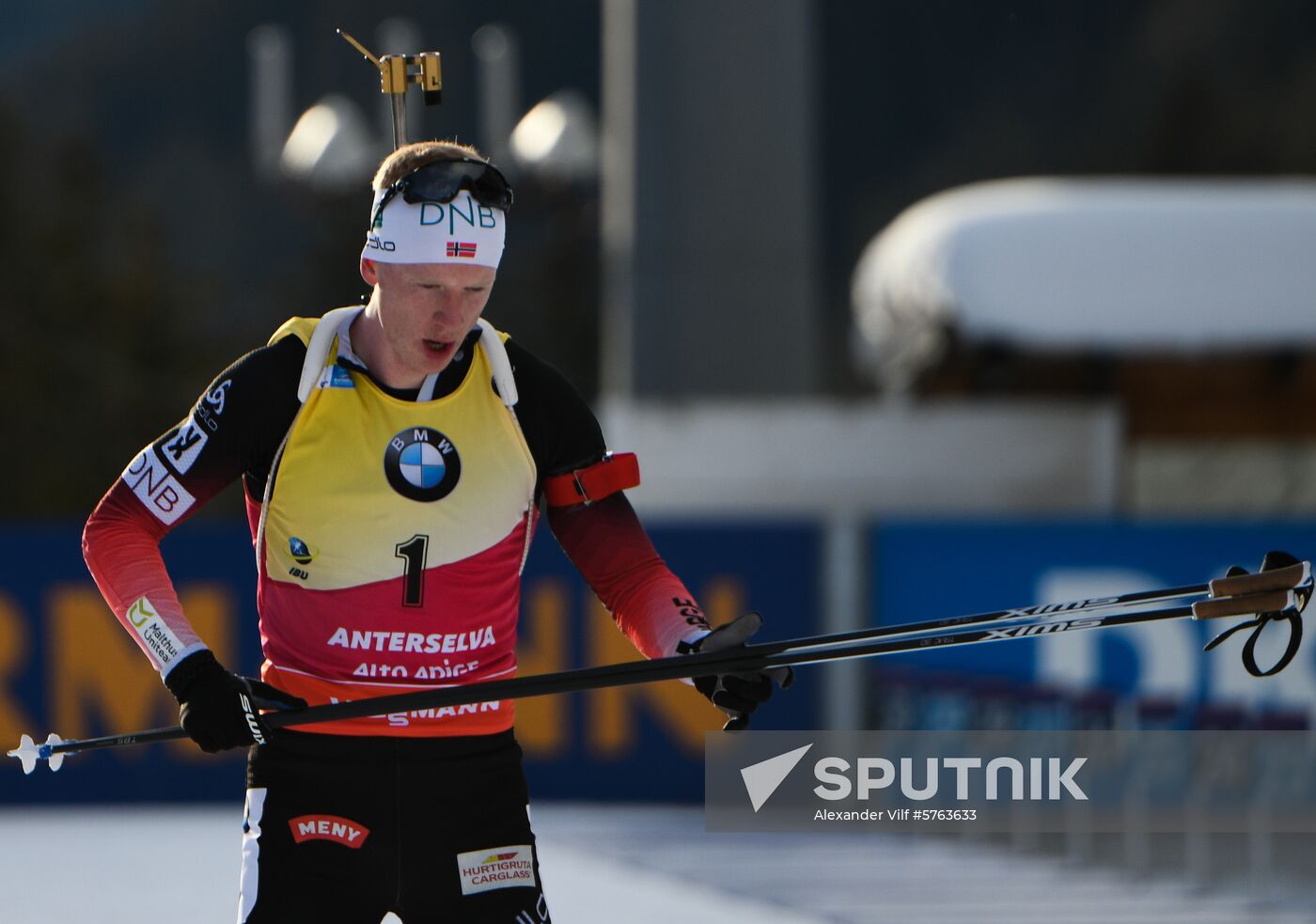Italy Biathlon World Cup Pursuit Men