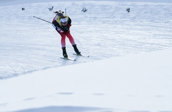 Italy Biathlon World Cup Pursuit Men