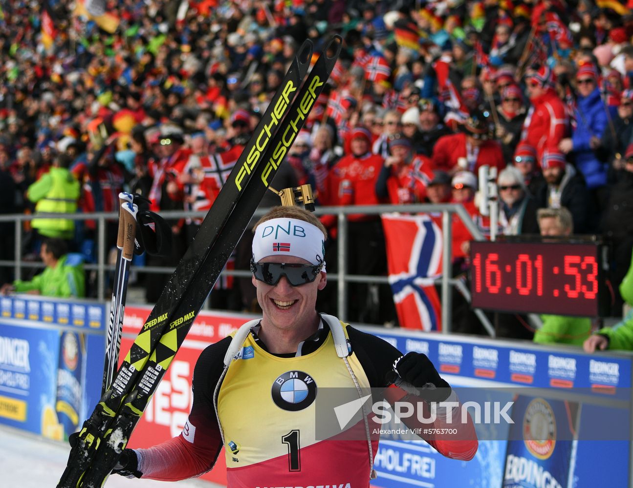 Italy Biathlon World Cup Pursuit Men