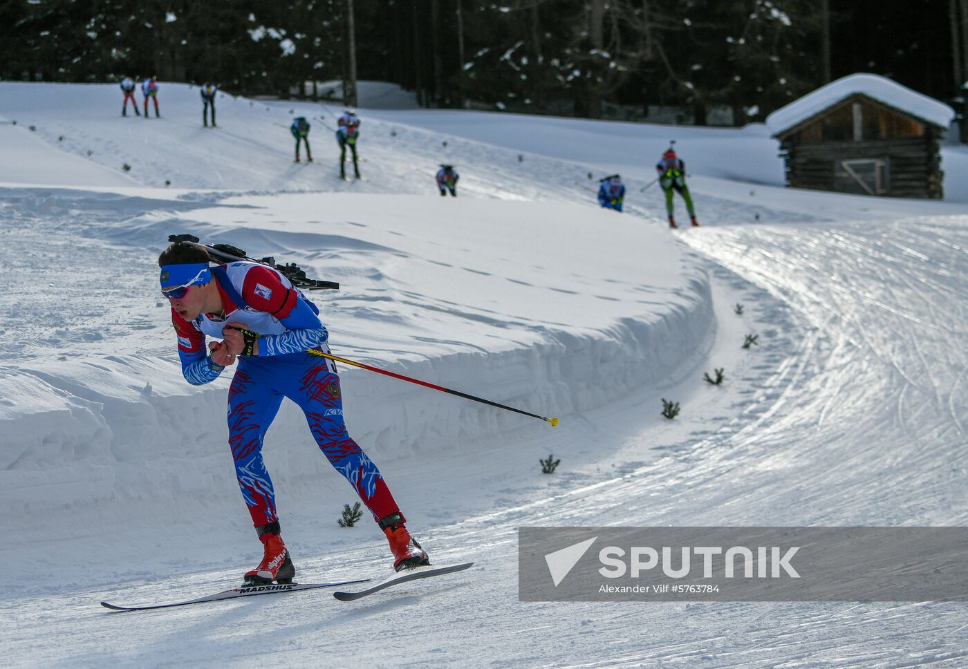 Italy Biathlon World Cup Pursuit Men