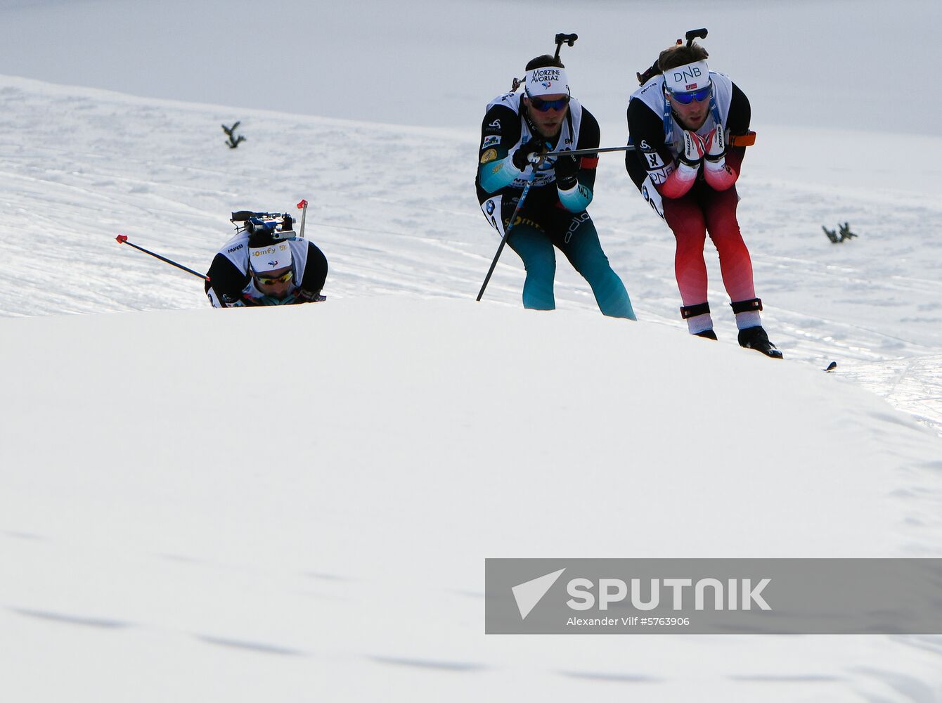 Italy Biathlon World Cup Pursuit Men