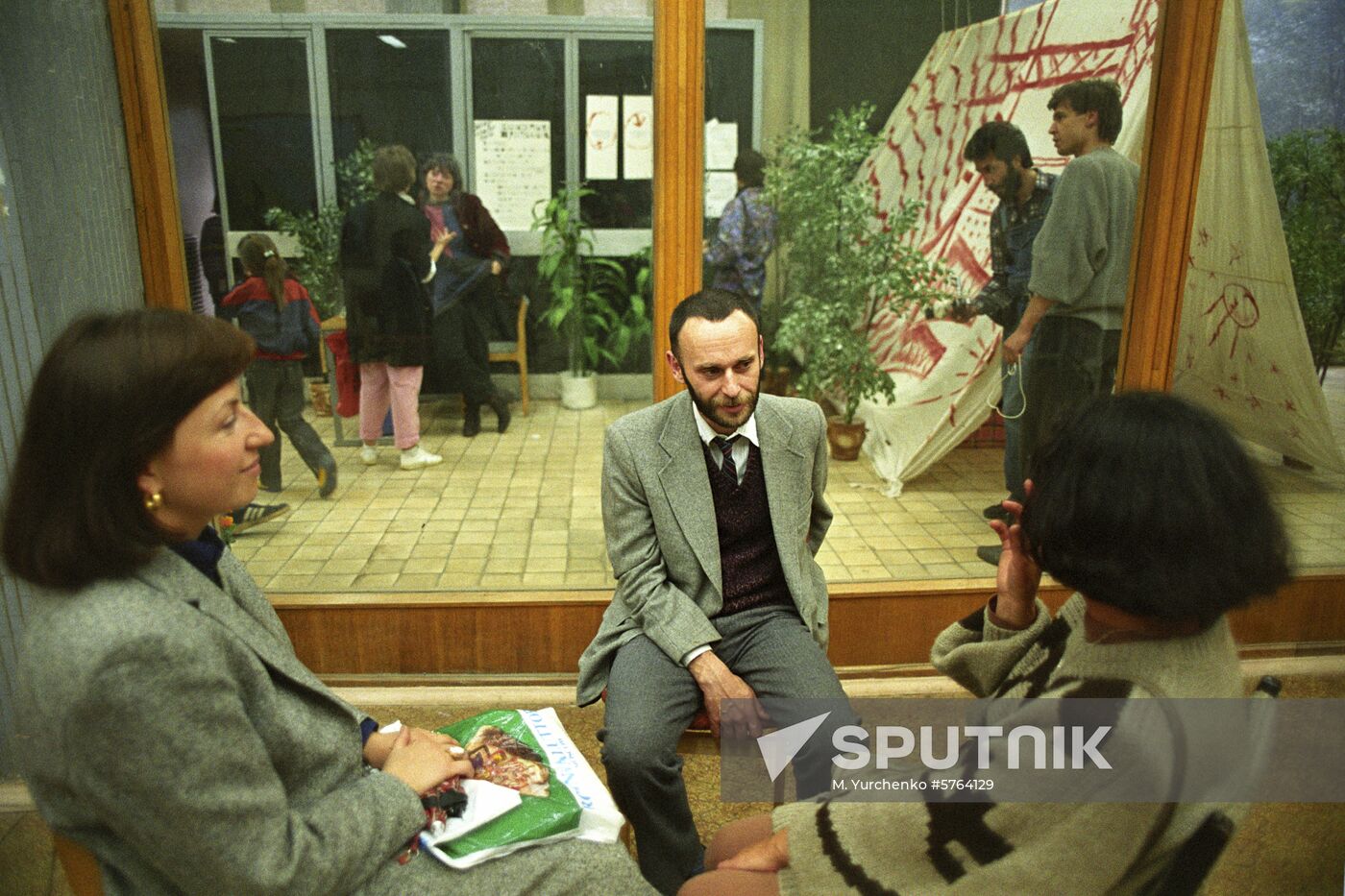 Chairman of Leningrad Creative Association Hermitage Leonid Bazhanov