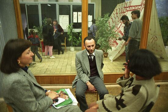 Chairman of Leningrad Creative Association Hermitage Leonid Bazhanov