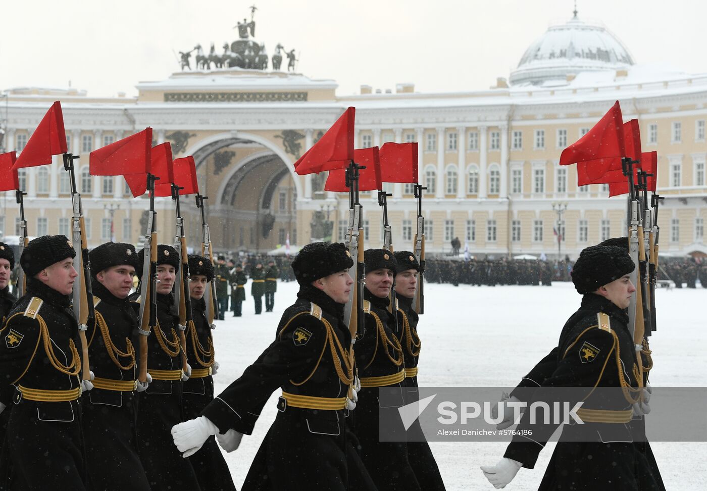Russia End of Leningrad Siege Anniversary