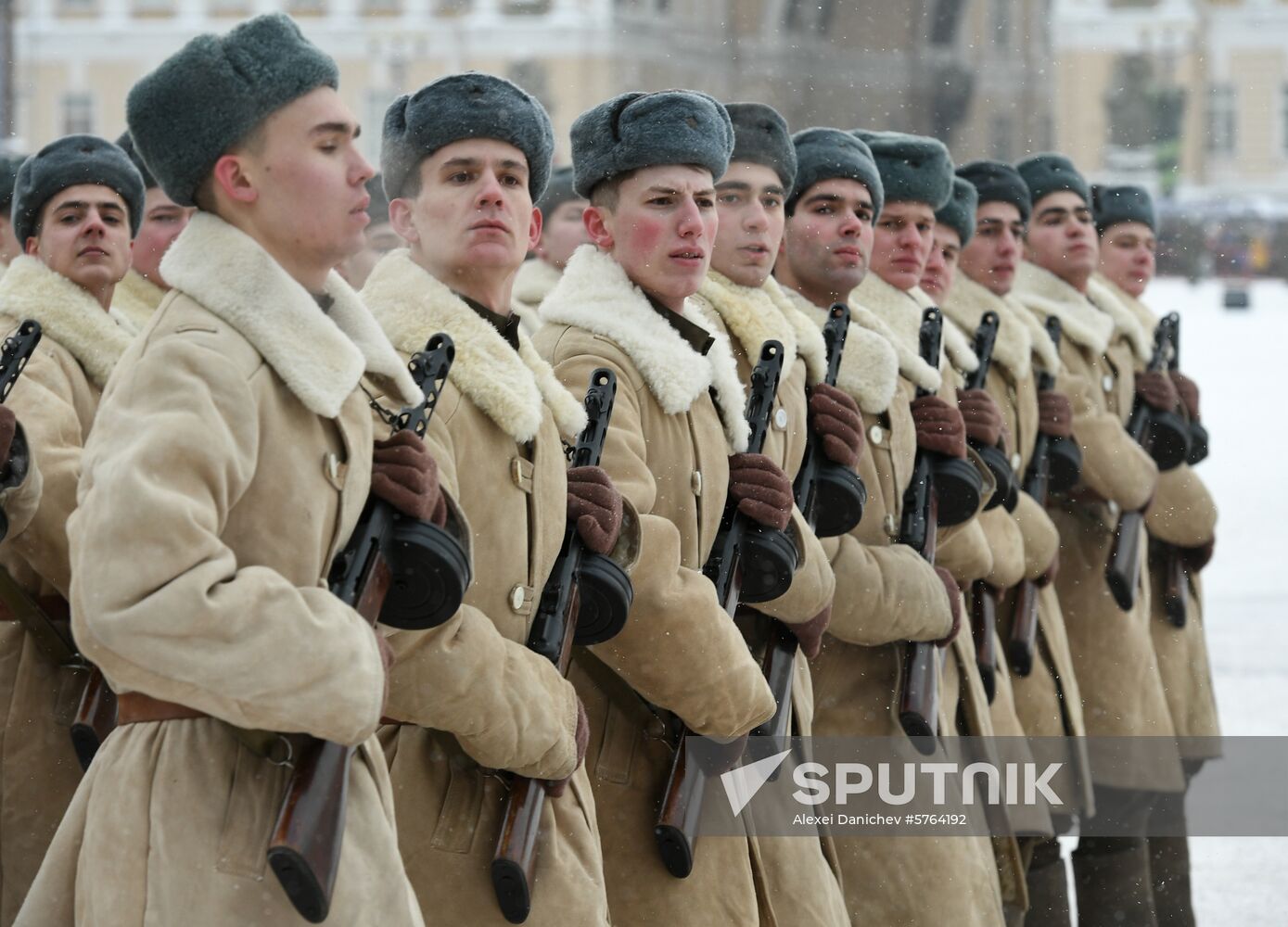 Russia End of Leningrad Siege Anniversary