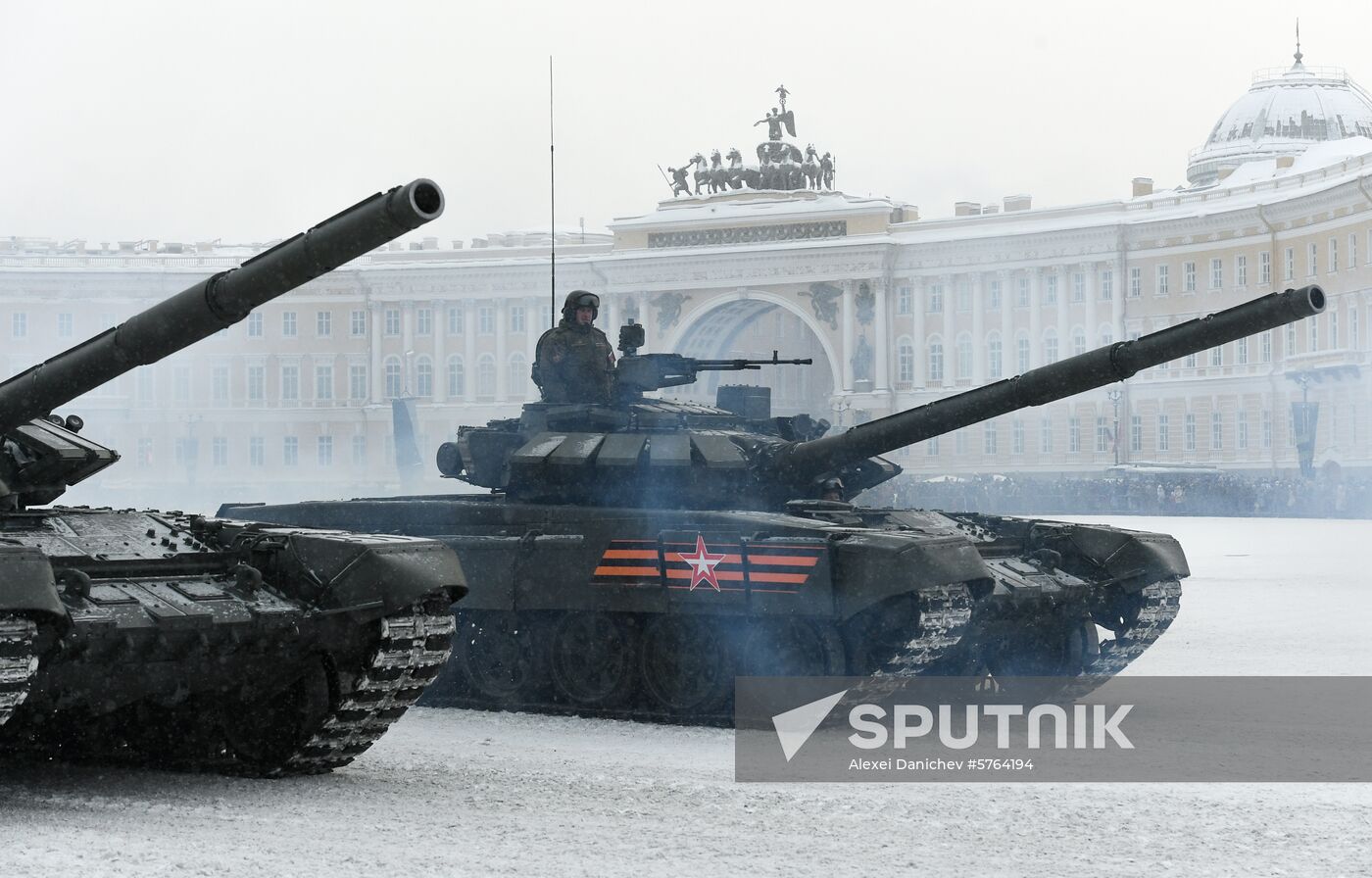 Russia End of Leningrad Siege Anniversary