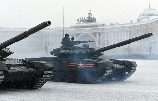 Russia End of Leningrad Siege Anniversary