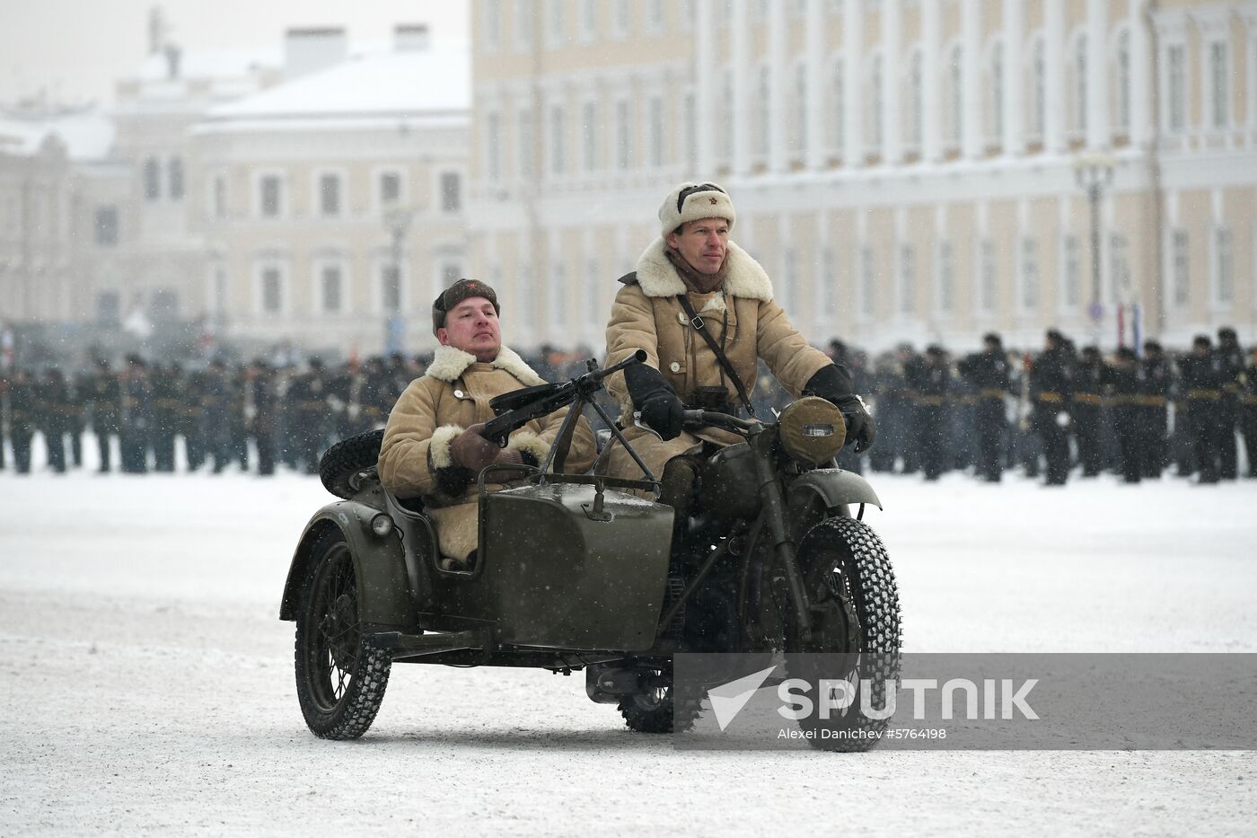 Russia End of Leningrad Siege Anniversary
