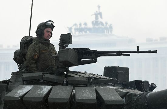 Russia End of Leningrad Siege Anniversary