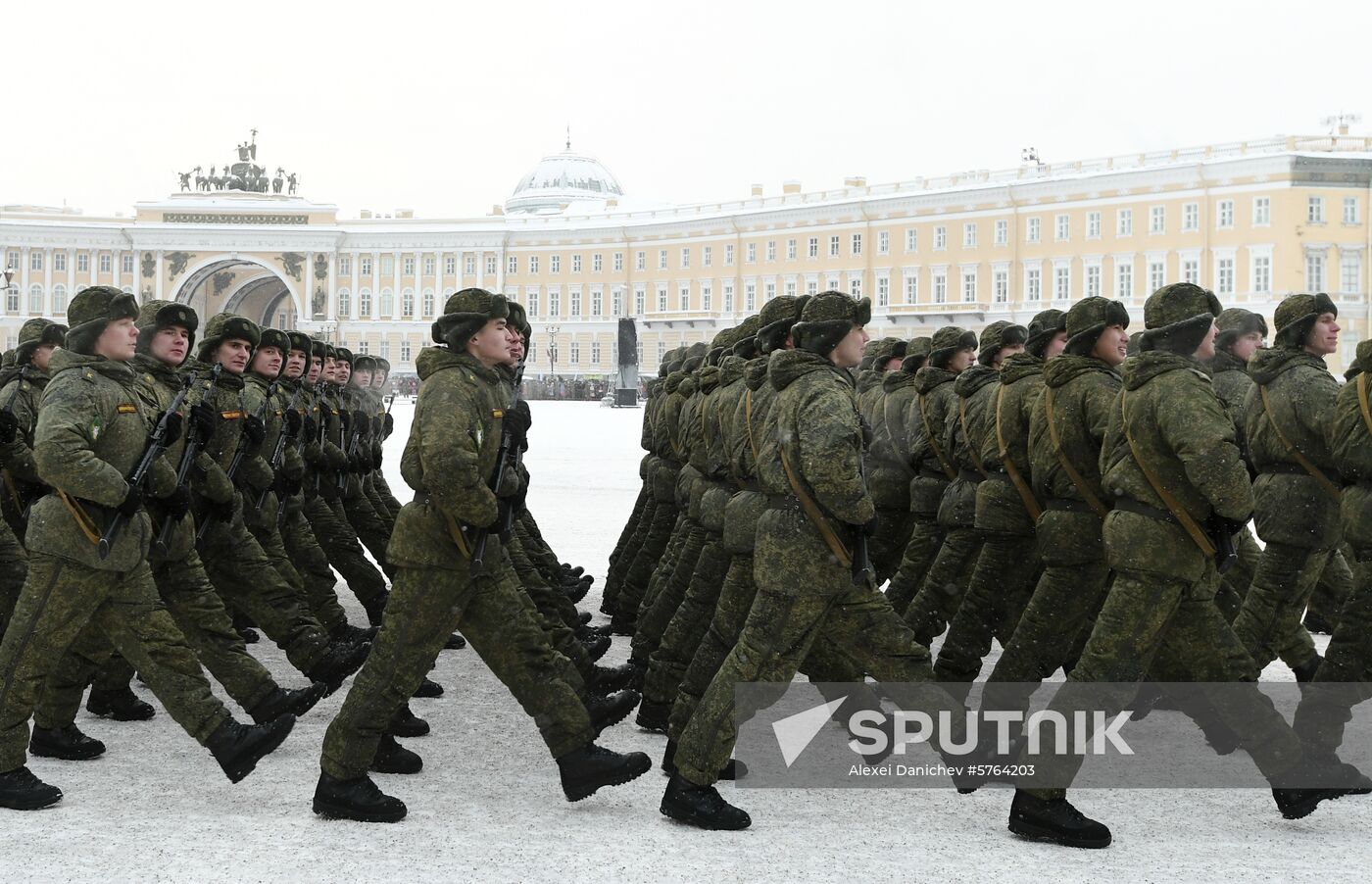 Russia End of Leningrad Siege Anniversary