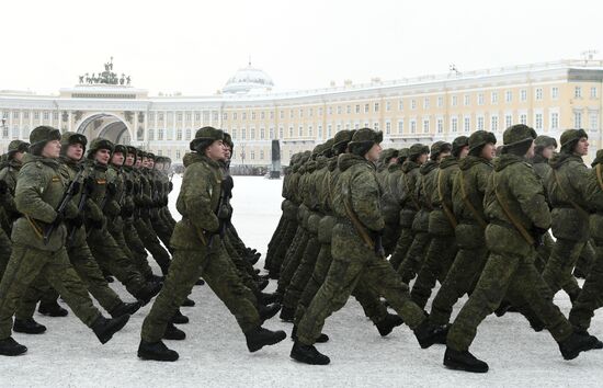 Russia End of Leningrad Siege Anniversary