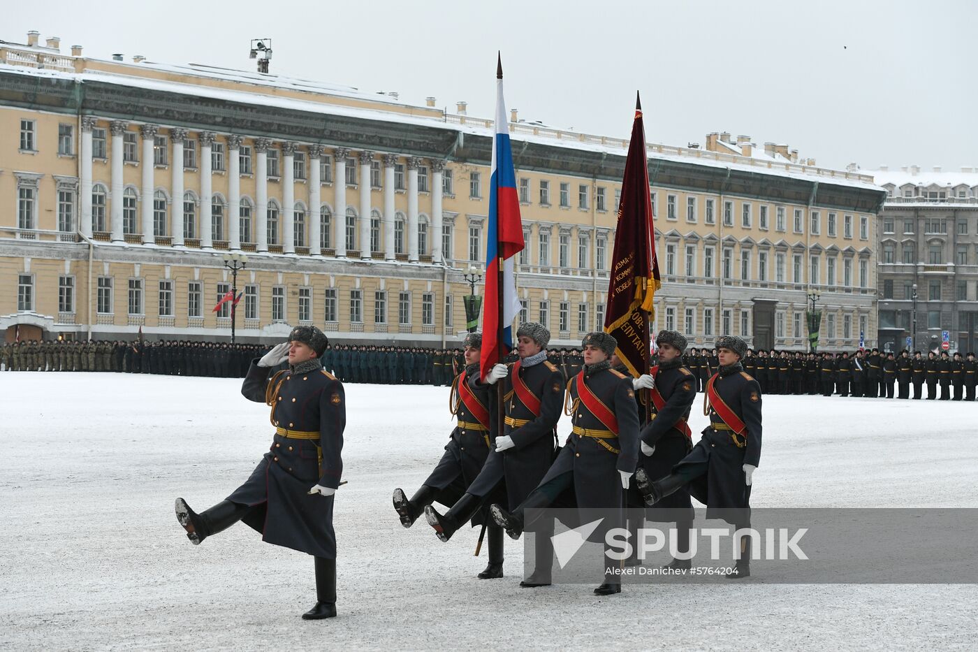 Russia End of Leningrad Siege Anniversary