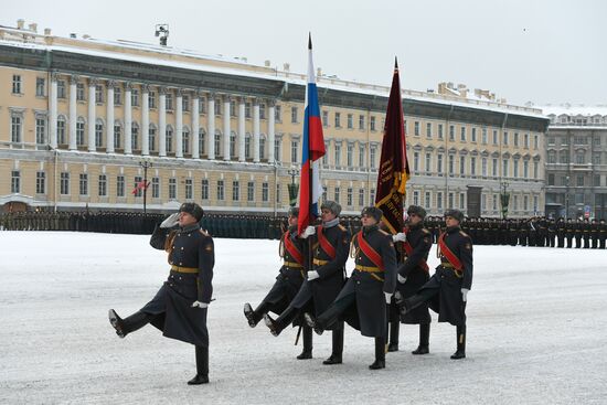 Russia End of Leningrad Siege Anniversary