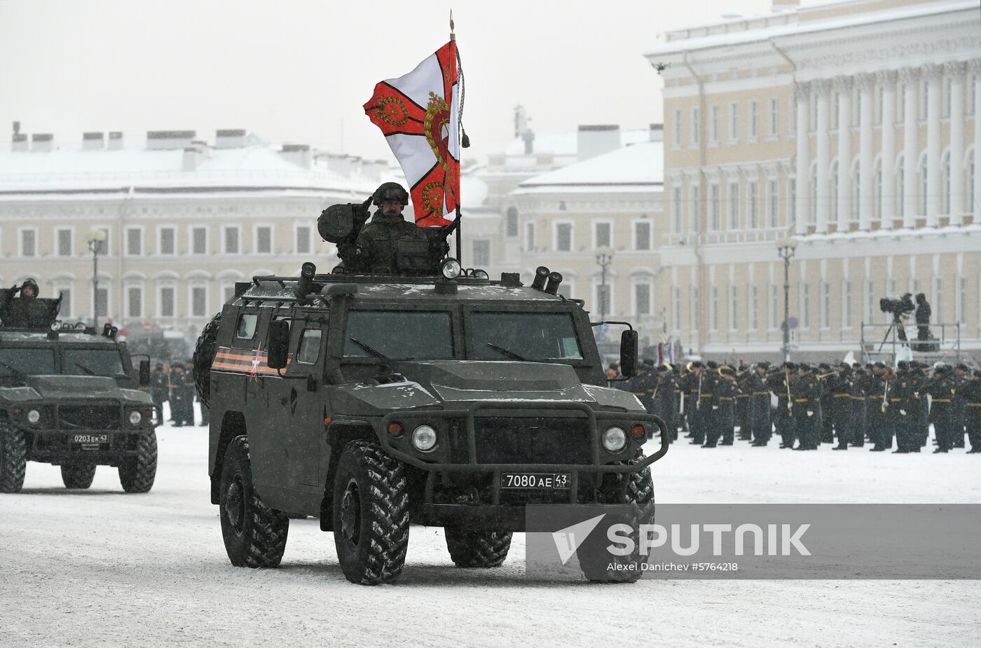 Russia End of Leningrad Siege Anniversary