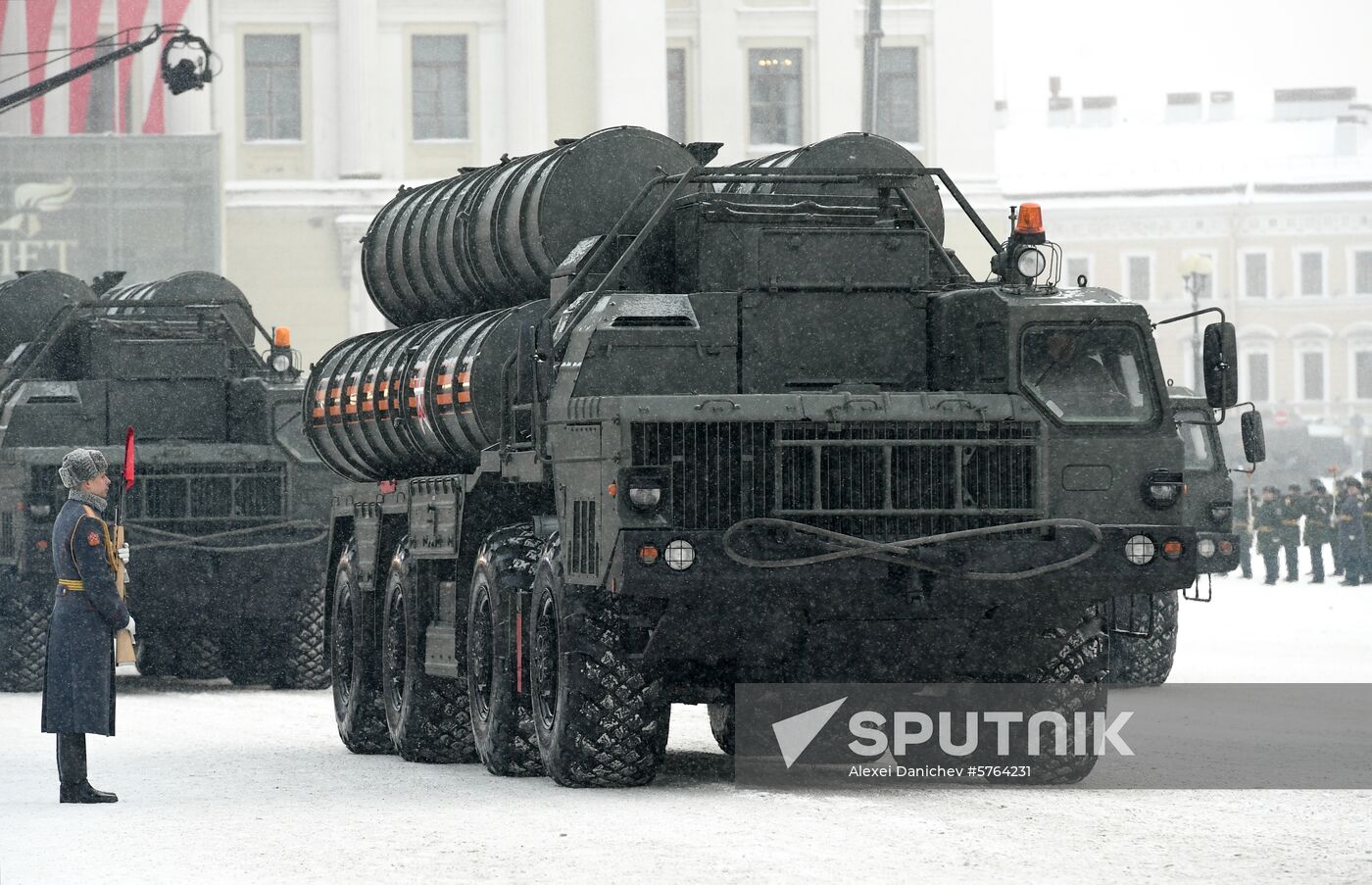 Russia End of Leningrad Siege Anniversary