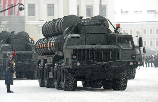 Russia End of Leningrad Siege Anniversary