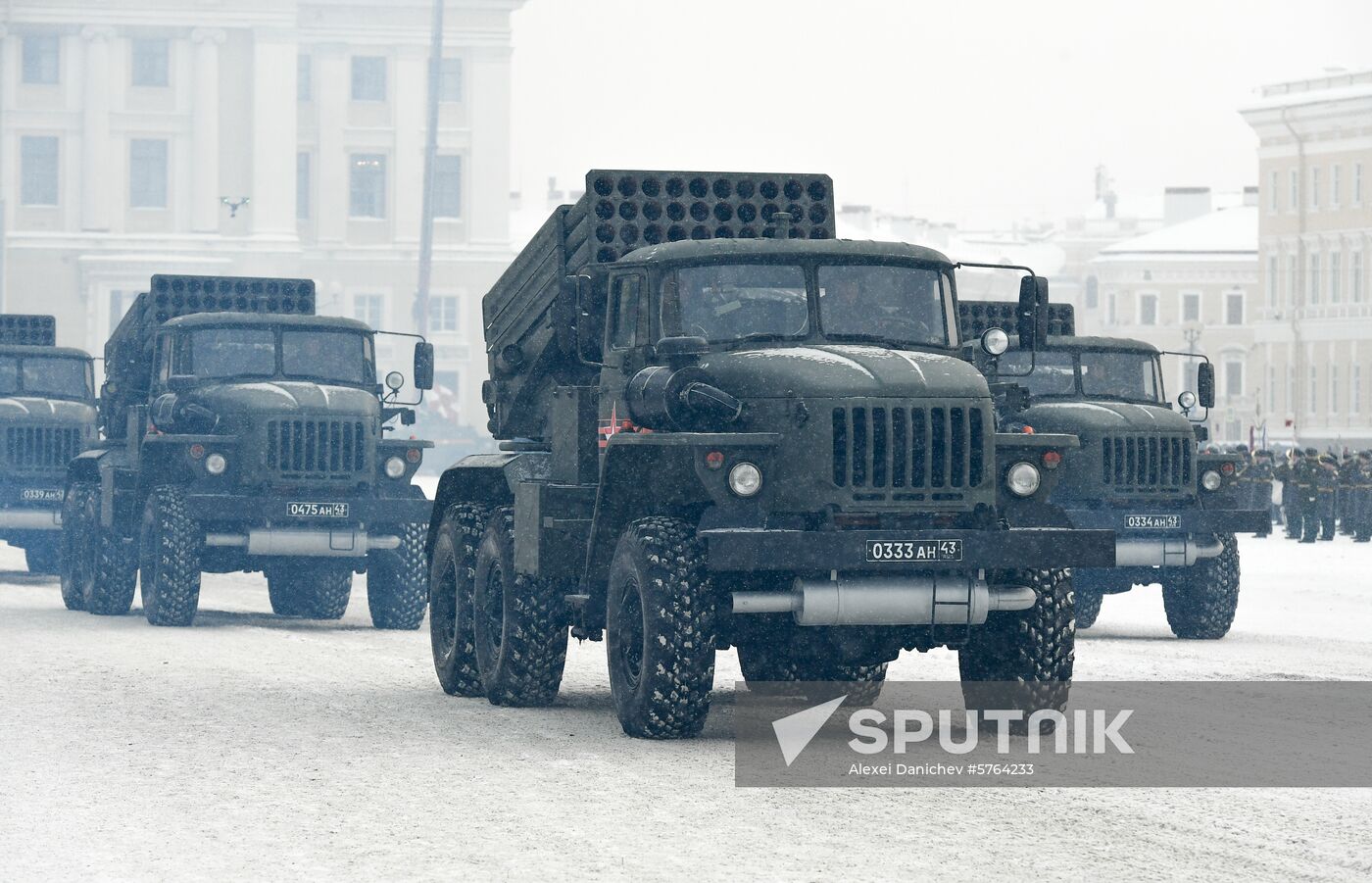 Russia End of Leningrad Siege Anniversary