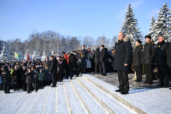 Russia End of Leningrad Siege Anniversary