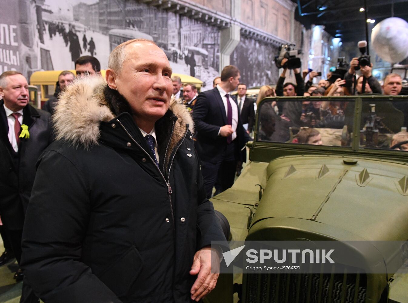 Russia End of Leningrad Siege Anniversary