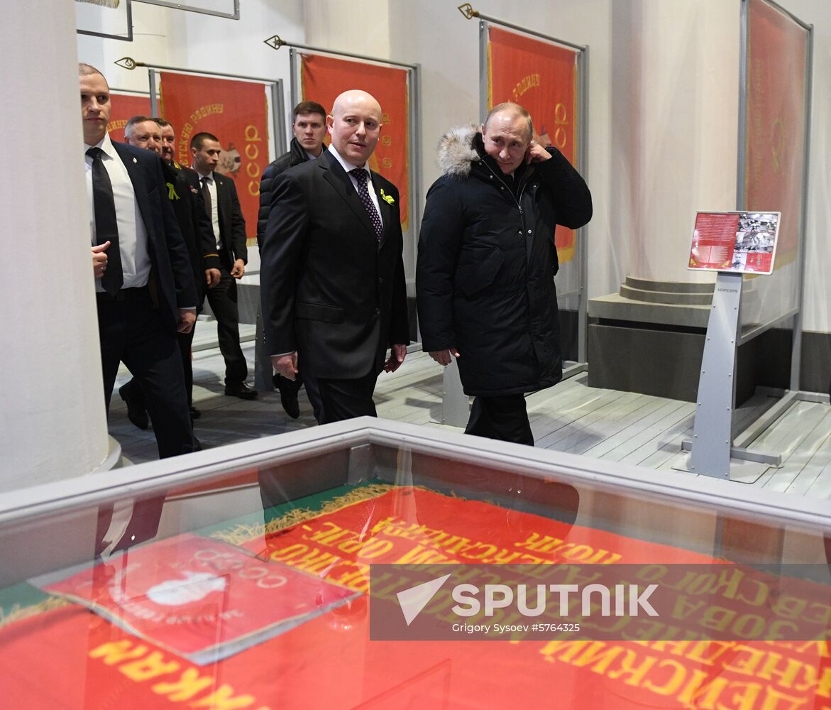 President Putin attends events marking 75th anniversary of breaking Nazi siege of Leningrad