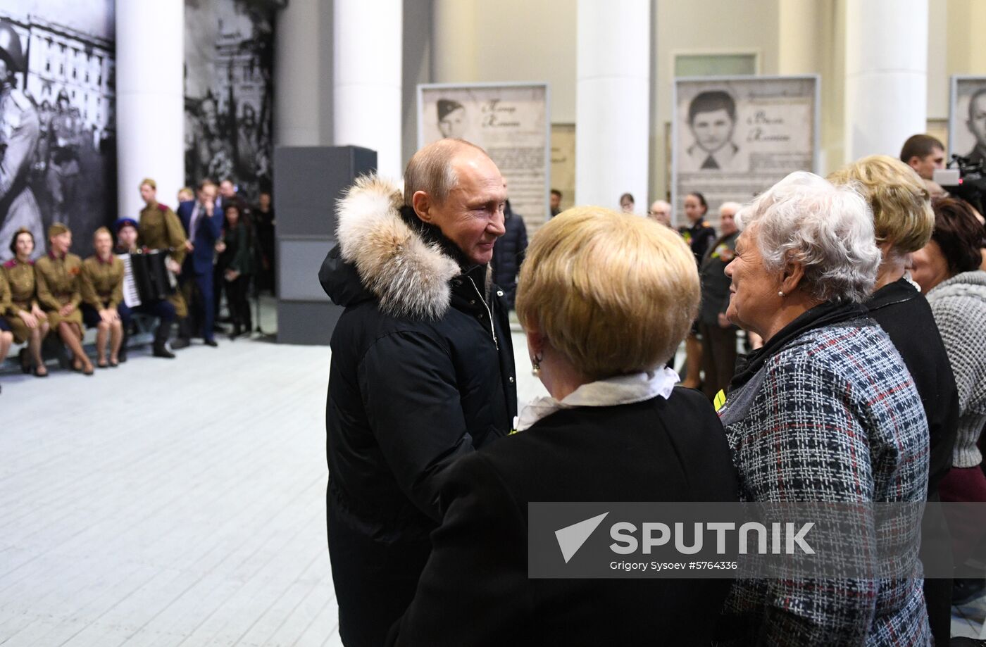 Russia End of Leningrad Siege Anniversary
