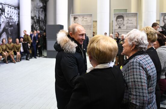 Russia End of Leningrad Siege Anniversary