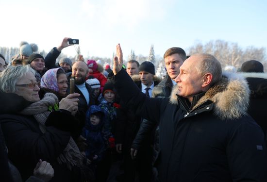 President Putin attends events marking 75th anniversary of breaking Nazi siege of Leningrad