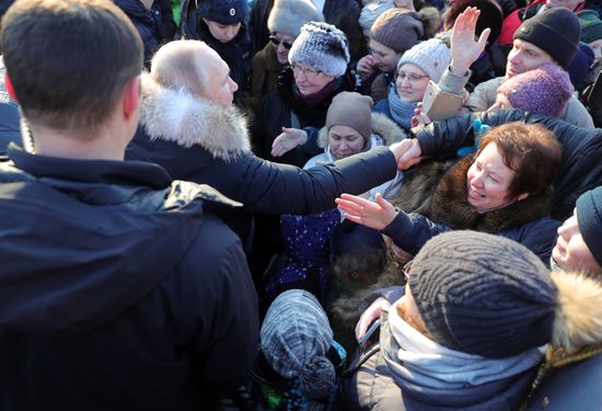 President Putin attends events marking 75th anniversary of breaking Nazi siege of Leningrad