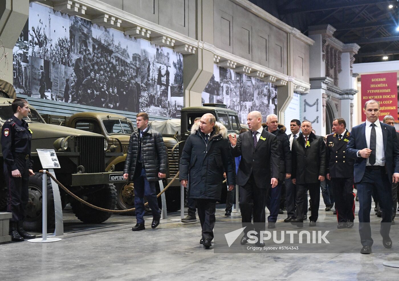 Russia End of Leningrad Siege Anniversary