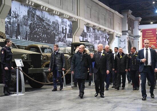 Russia End of Leningrad Siege Anniversary