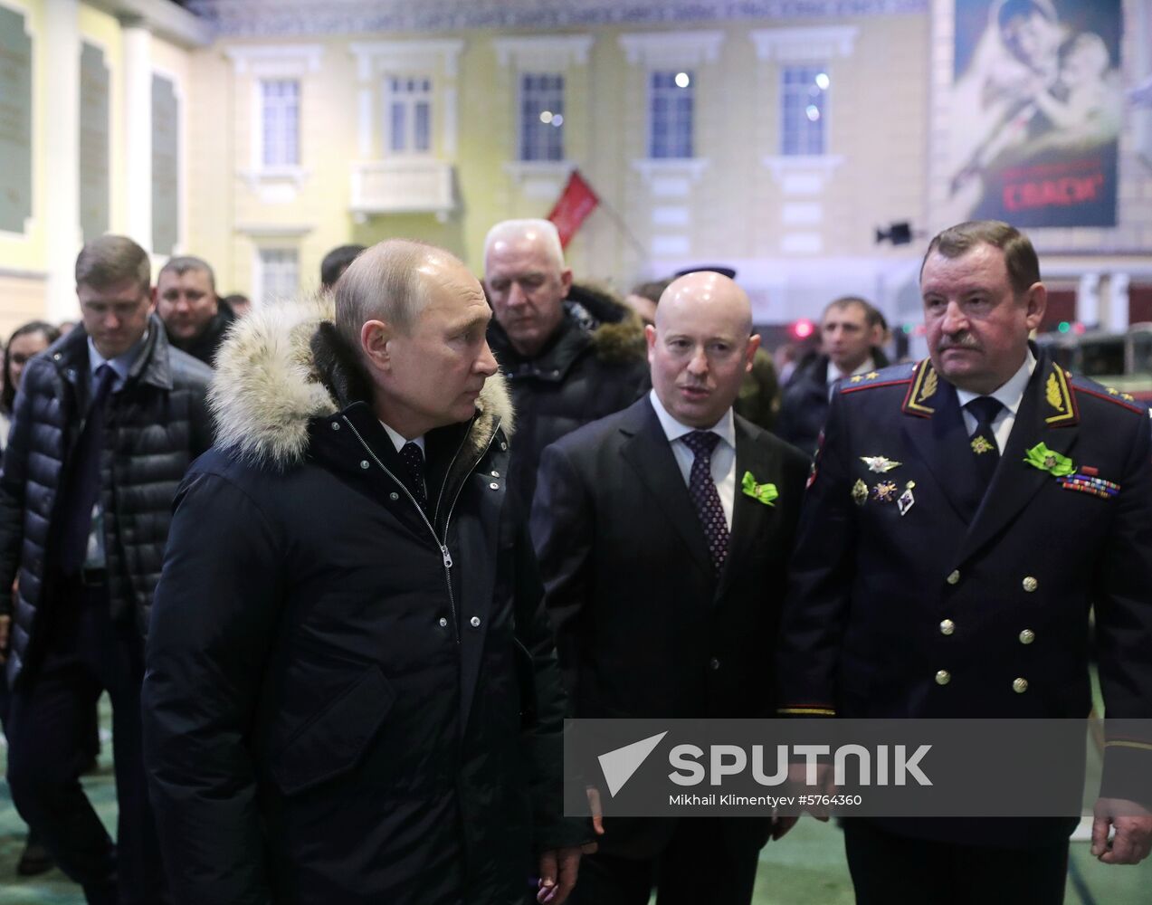 President Putin attends events marking 75th anniversary of breaking Nazi siege of Leningrad