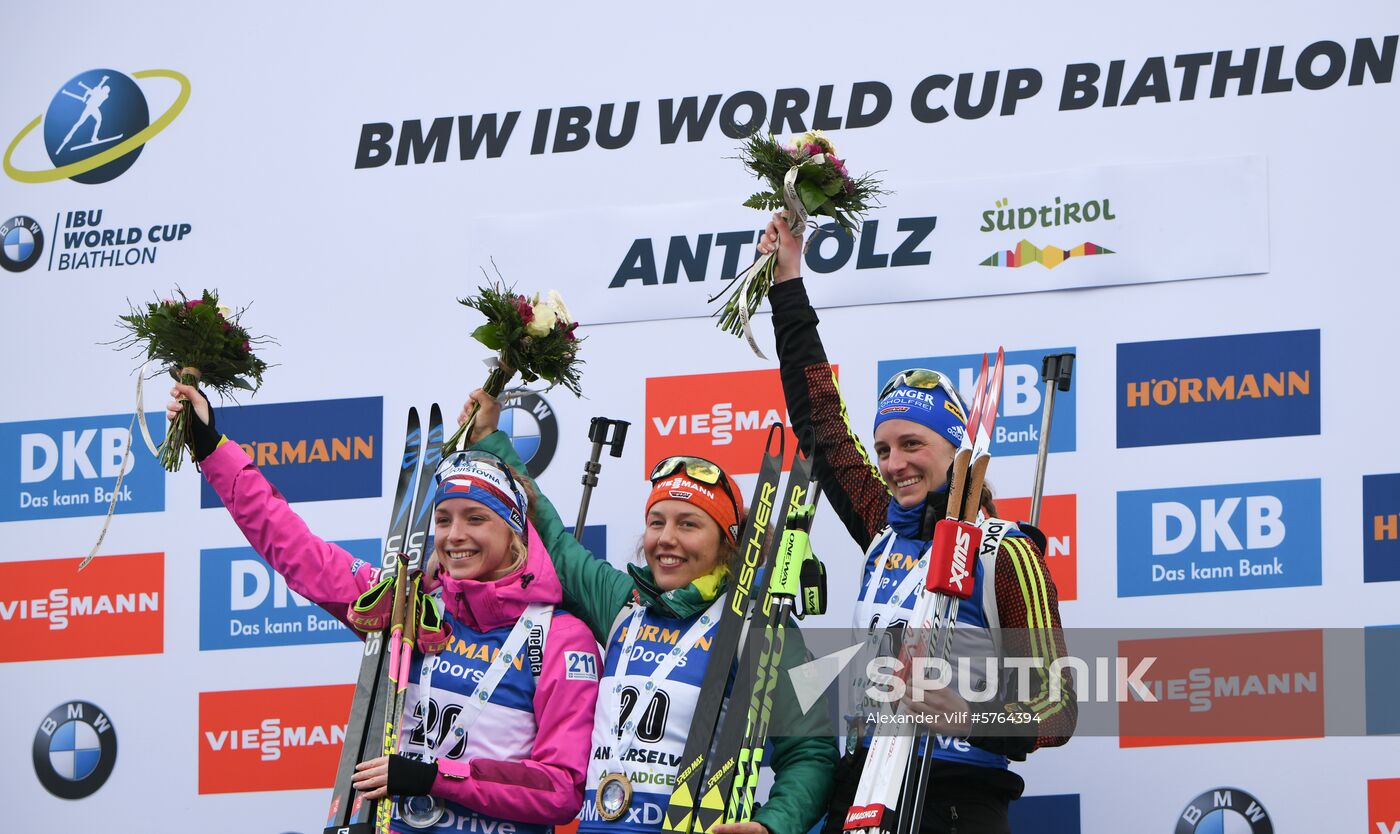 Italy Biathlon World Cup Mass Start Women