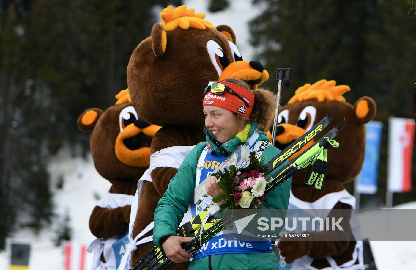 Italy Biathlon World Cup Mass Start Women